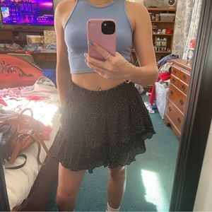 Floral forever 21 skirt